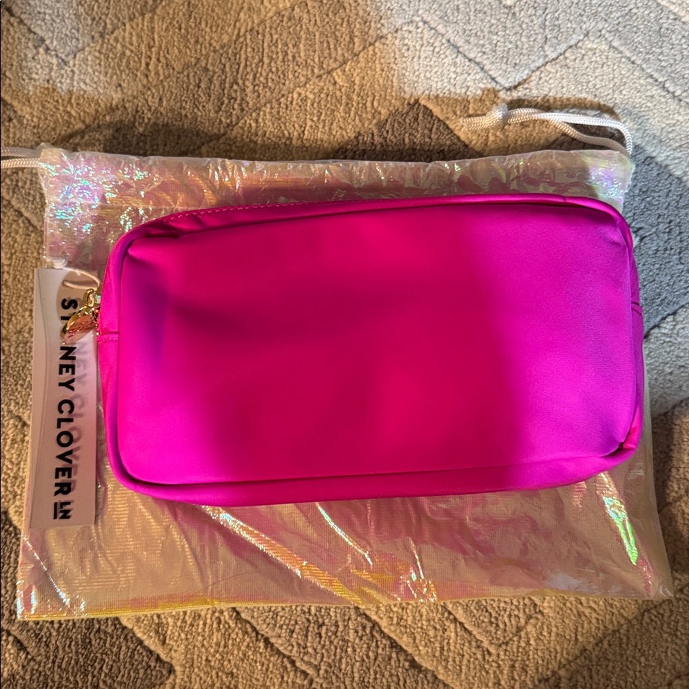 NWT Stoney Clover Lane Fuschia Small Pouch - Picture 7 of 8